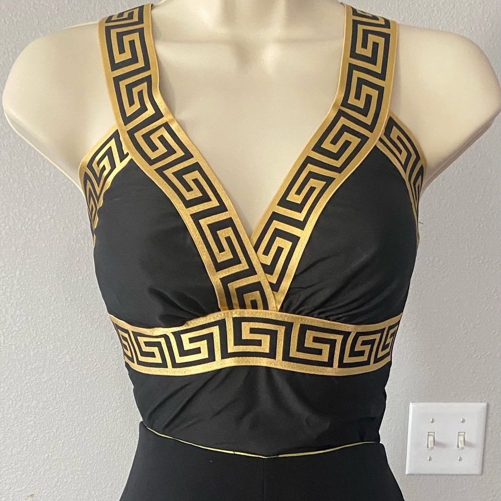 Bodysuit geo print